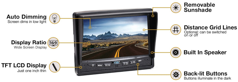 AHD BACKUP CAMERA SYSTEM