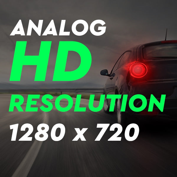 AHD 150° Backup Camera with 9 Infrared Illuminators