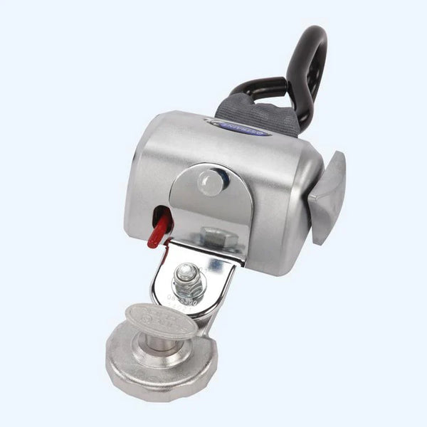 Q'Straint Fully Automatic QRT Standard Retractor (single knob) Mounted with Slide 'N Click Fitting | Q8-6201-SC