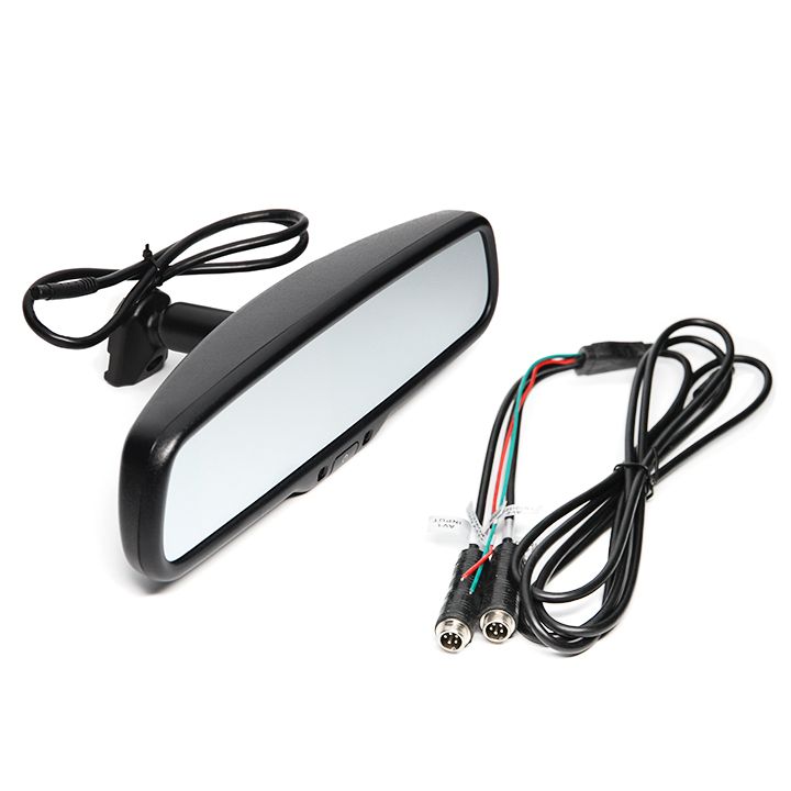 Backup Camera System with Replacement Mirror Monitor