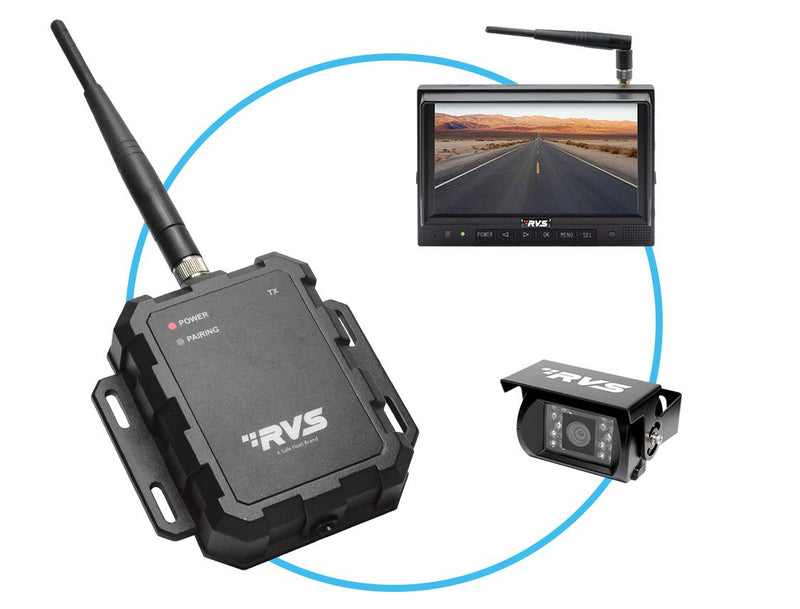 Air Vue™ Wireless Tractor Trailer Backup Camera System