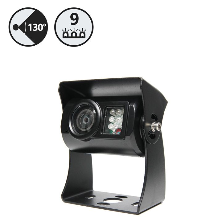 150° Backup Camera with 9 Infrared Illuminators