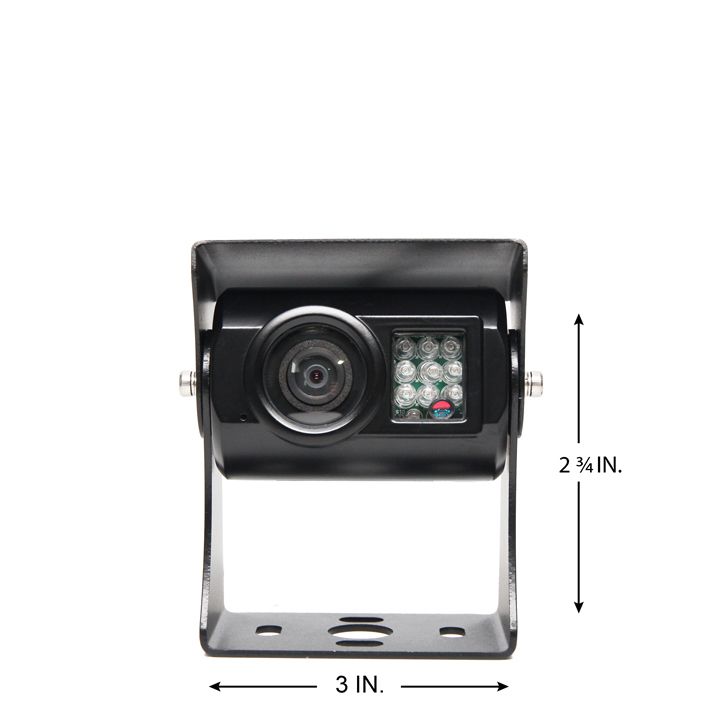 150° Backup Camera with 9 Infrared Illuminators